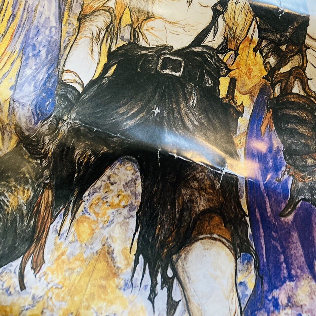 Yoshitaka Amano Poster Art Exhibition Benefit Square Enix Final Fantasy 10 FF10