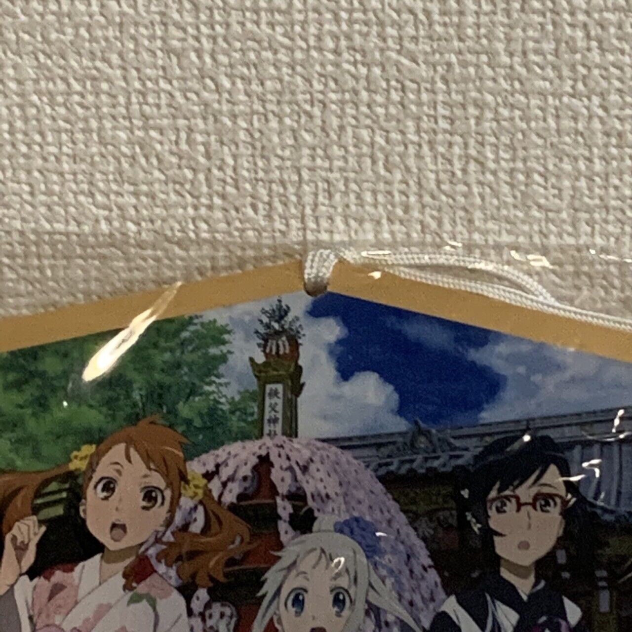 Anohana Anime Votive Picture Menma Anaru Tsuruko Chichibu Shrine Limited RARE