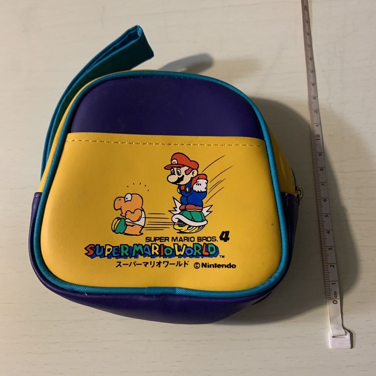 Nintendo Super Mario Bros. 4 World 1990 Pouch Bag Vintage Japan Not for sale