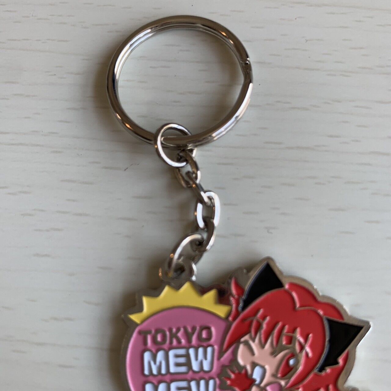 Tokyo Mew Mew Key chain Ichigo Momomiya retro RARE anime goods Japan JP