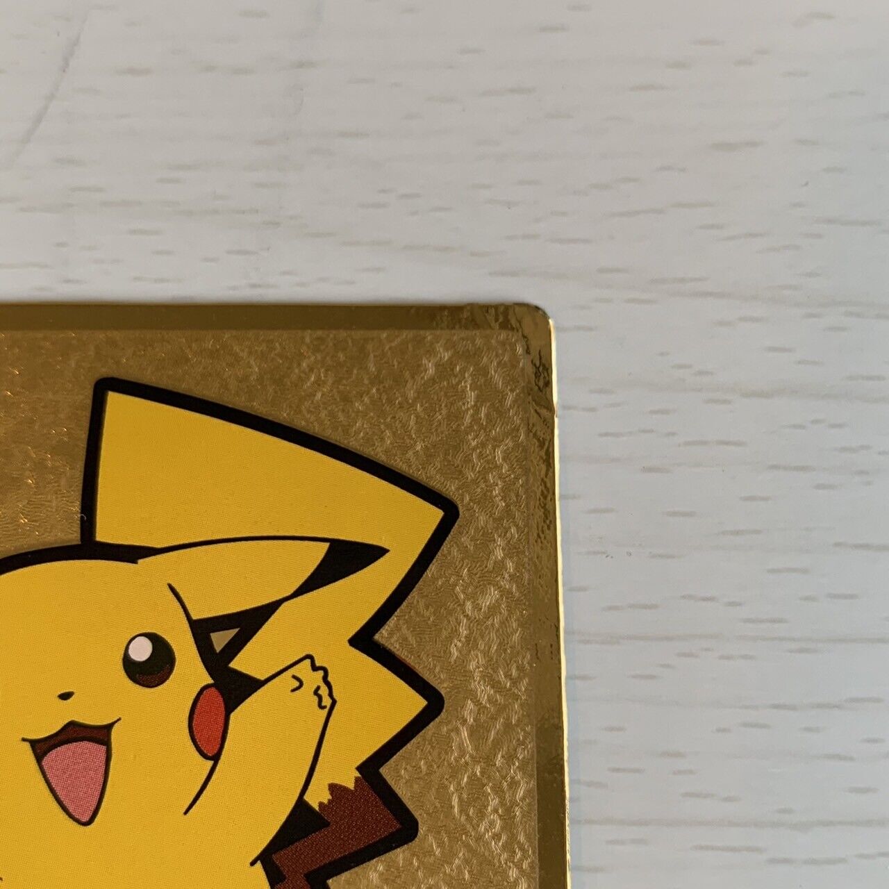 Pokémon Pikachu Get Card Gold Meiji Japanese Nintendo JP " Very Rare "