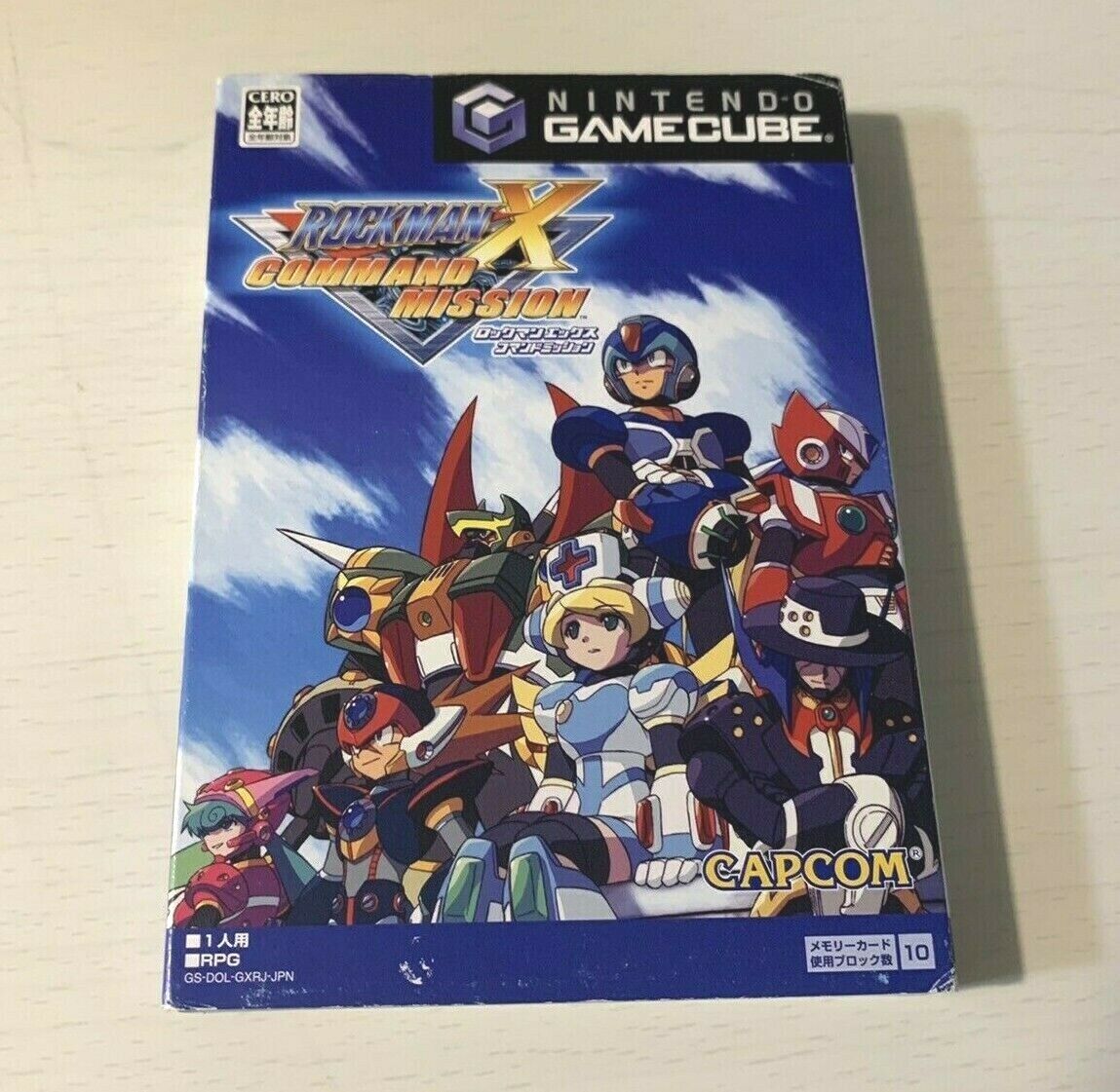 Nintendo Game Cube Rockman X Command Mission GC GameCube Japanese NTSC-J