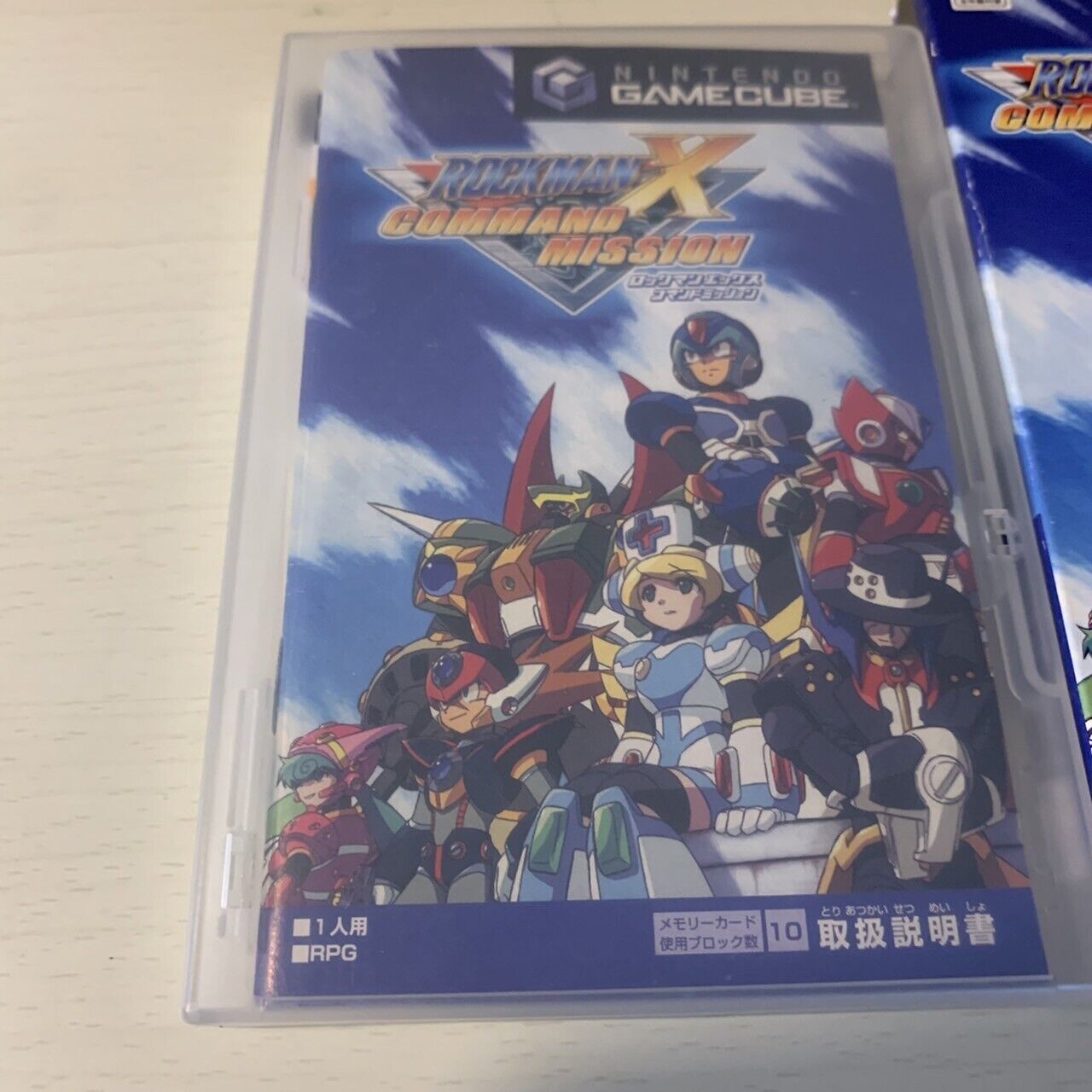 Nintendo Game Cube Rockman X Command Mission GC GameCube Japanese NTSC-J