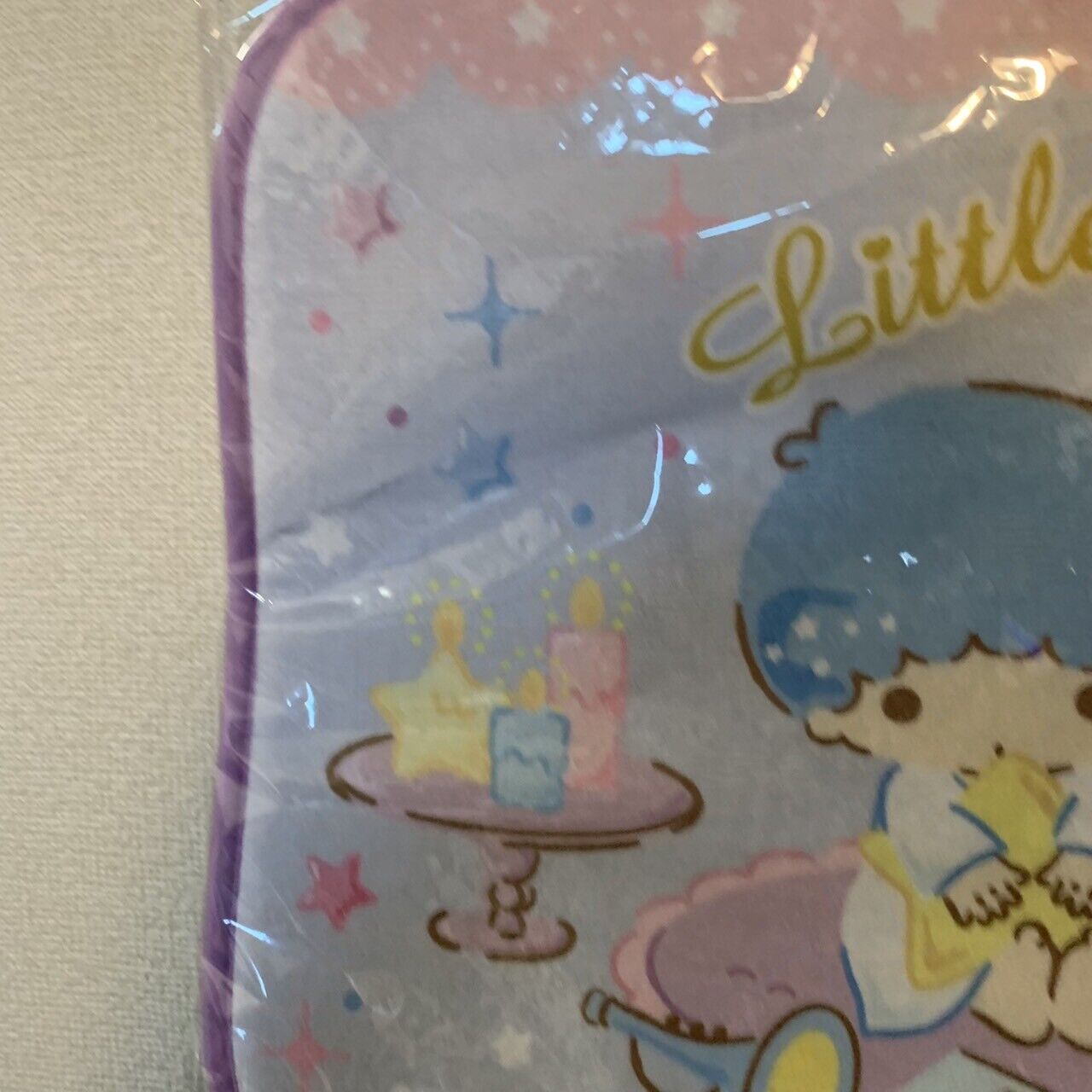 Sanrio Little Twin Stars Matt Rug KIKI LALA Purple Game Prize Amine Japan New