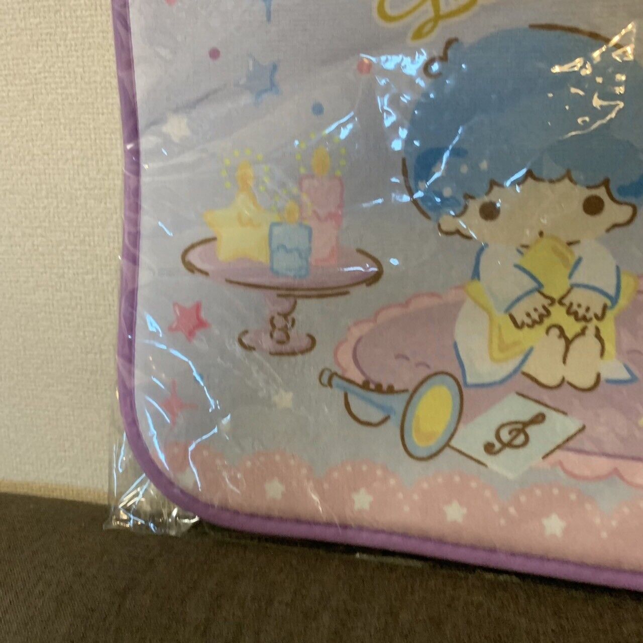 Sanrio Little Twin Stars Matt Rug KIKI LALA Purple Game Prize Amine Japan New