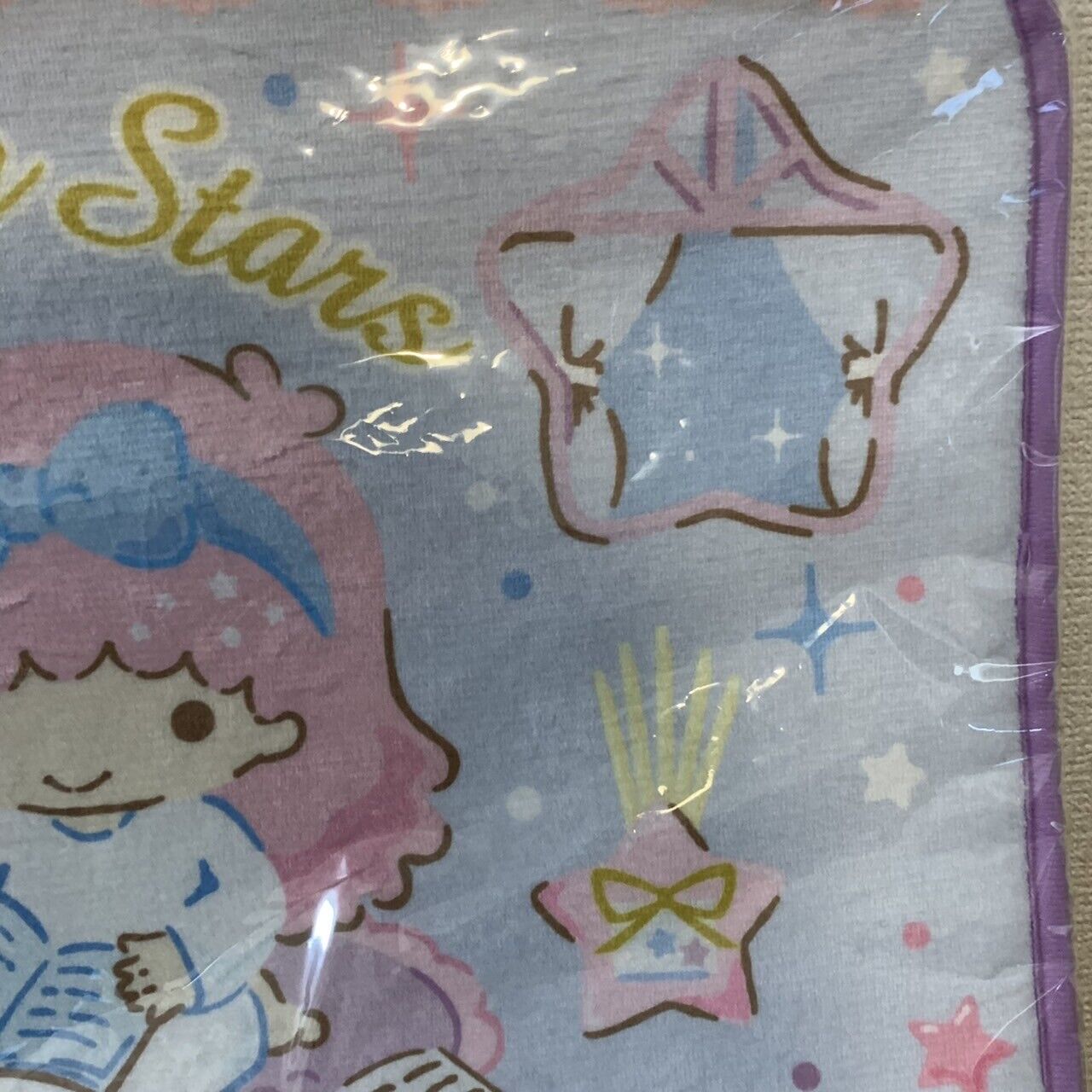 Sanrio Little Twin Stars Matt Rug KIKI LALA Purple Game Prize Amine Japan New