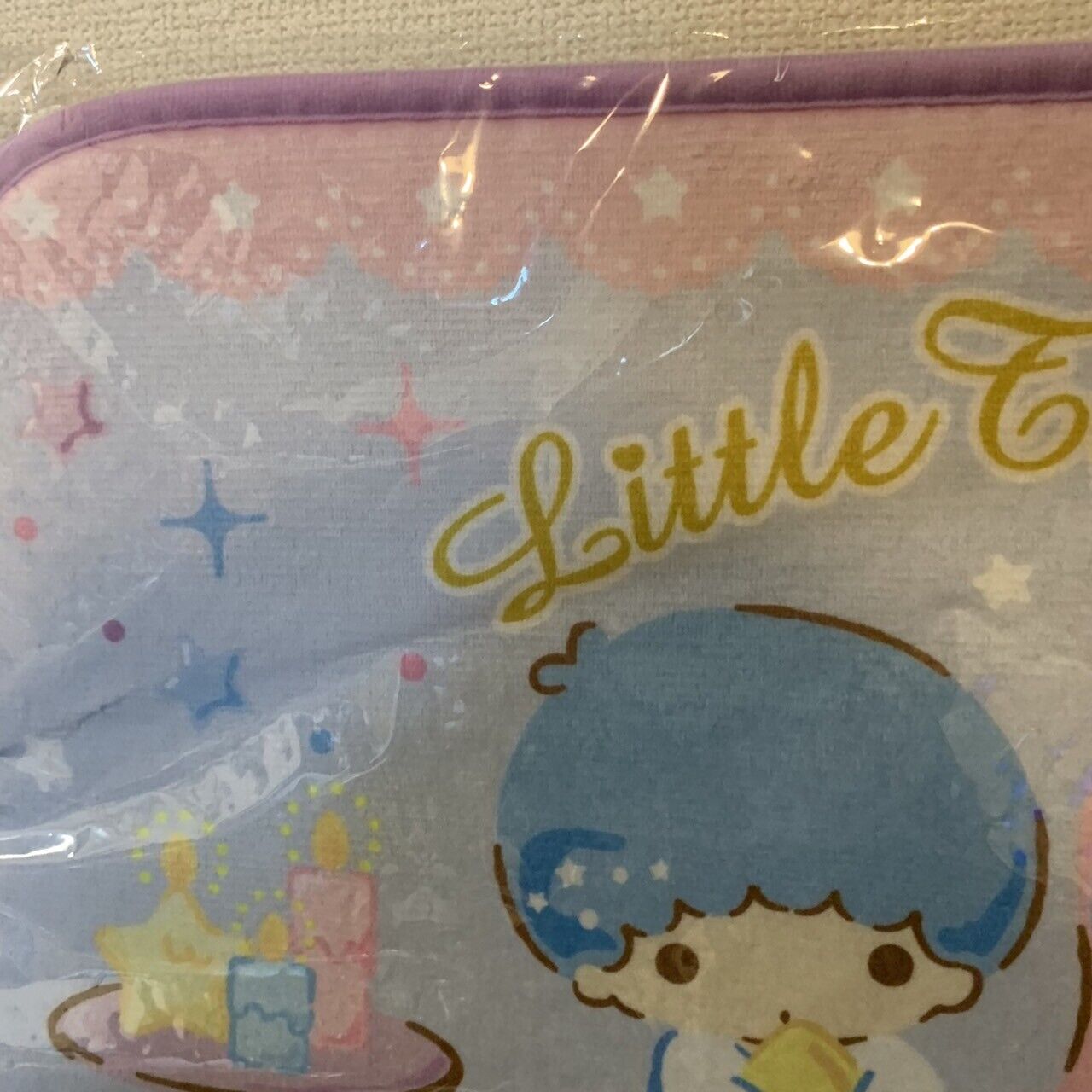 Sanrio Little Twin Stars Matt Rug KIKI LALA Purple Game Prize Amine Japan New