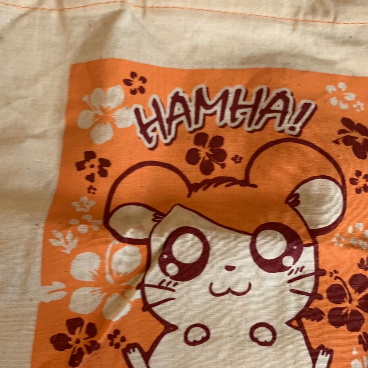 Tottoko Hamtaro Hamutaro Tote bag & Key Chain Set Movie limited Not For Sale