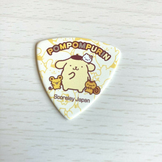 Sanrio Pompompurin Guitar Picks 0.6 2016 nakayoshi Japan JP