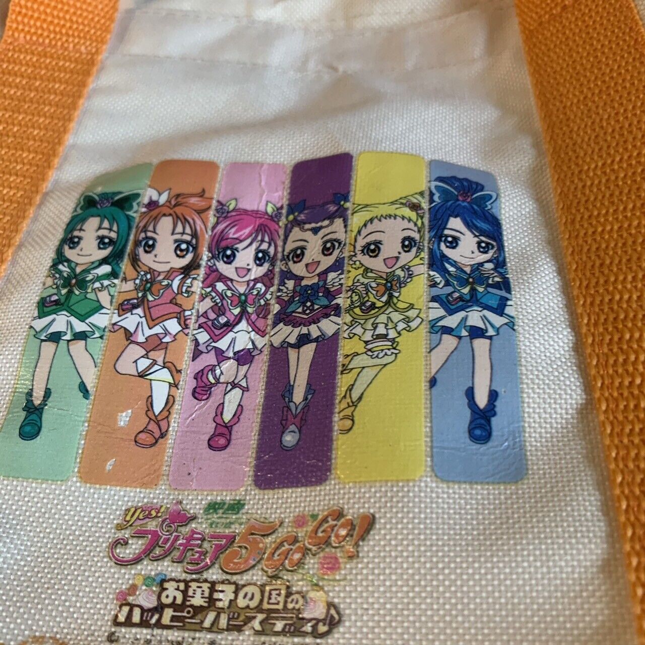 Glitter Force Yes! PreCure 5 GoGo Tote Bag Anime Character Pretty Cure Japan