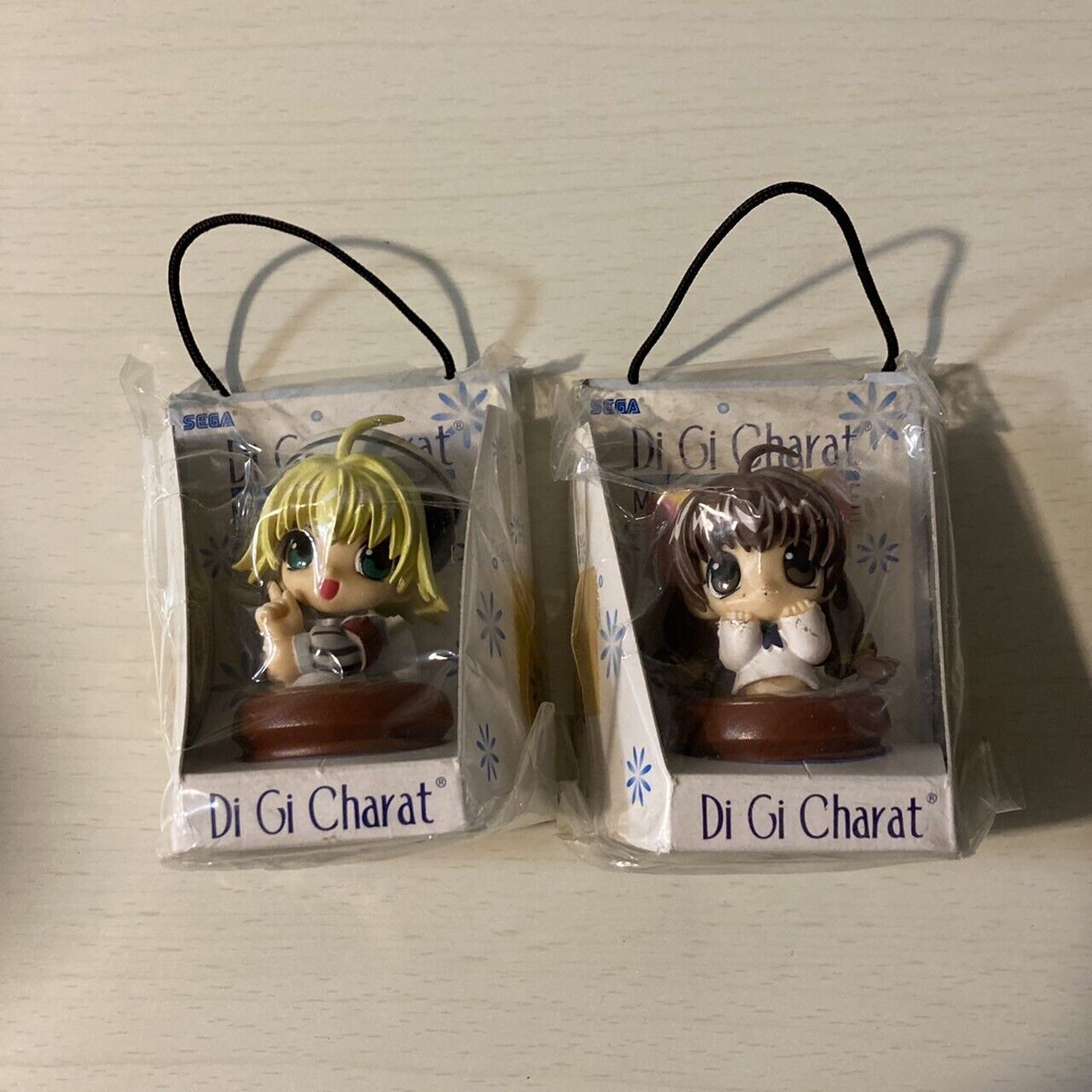 Di Gi Charat MIni Figure Doll Toy 2 Set Anime Game Character Japan BROCCOLI