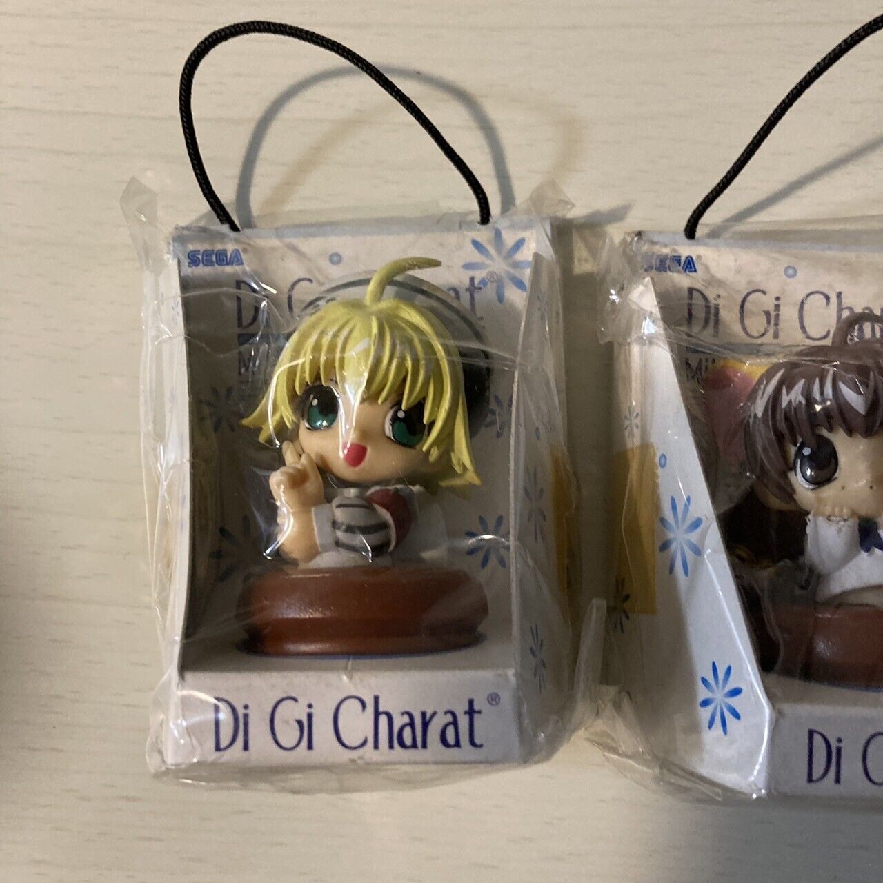 Di Gi Charat MIni Figure Doll Toy 2 Set Anime Game Character Japan BROCCOLI