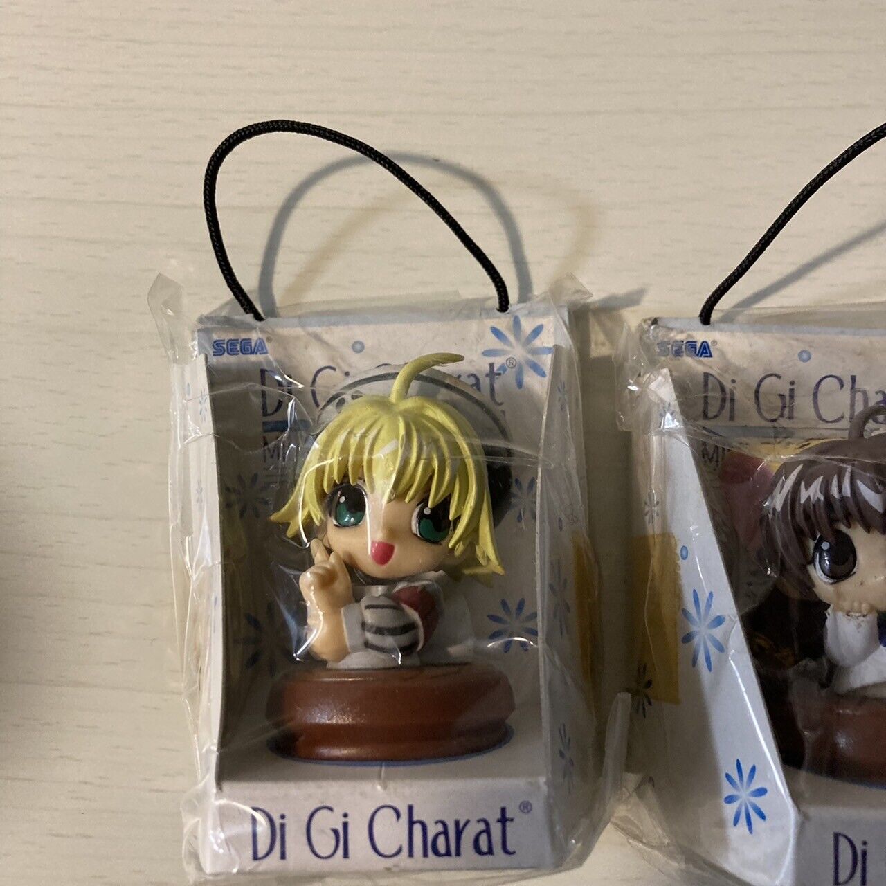 Di Gi Charat MIni Figure Doll Toy 2 Set Anime Game Character Japan BROCCOLI