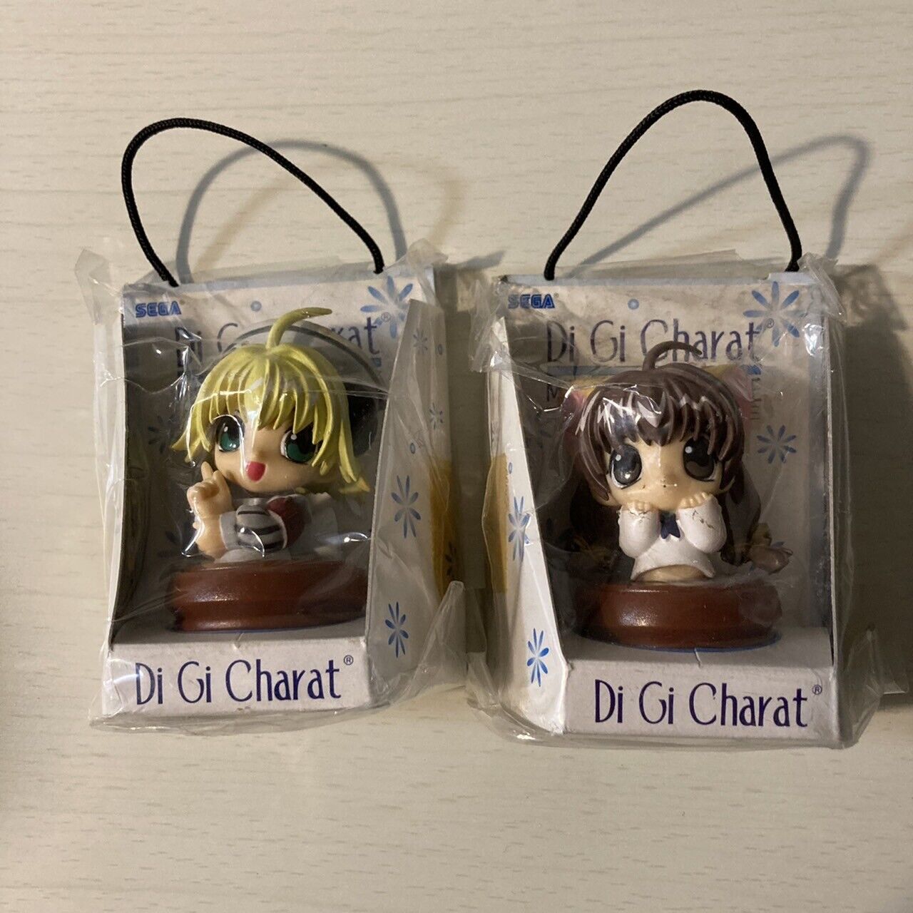 Di Gi Charat MIni Figure Doll Toy 2 Set Anime Game Character Japan BROCCOLI