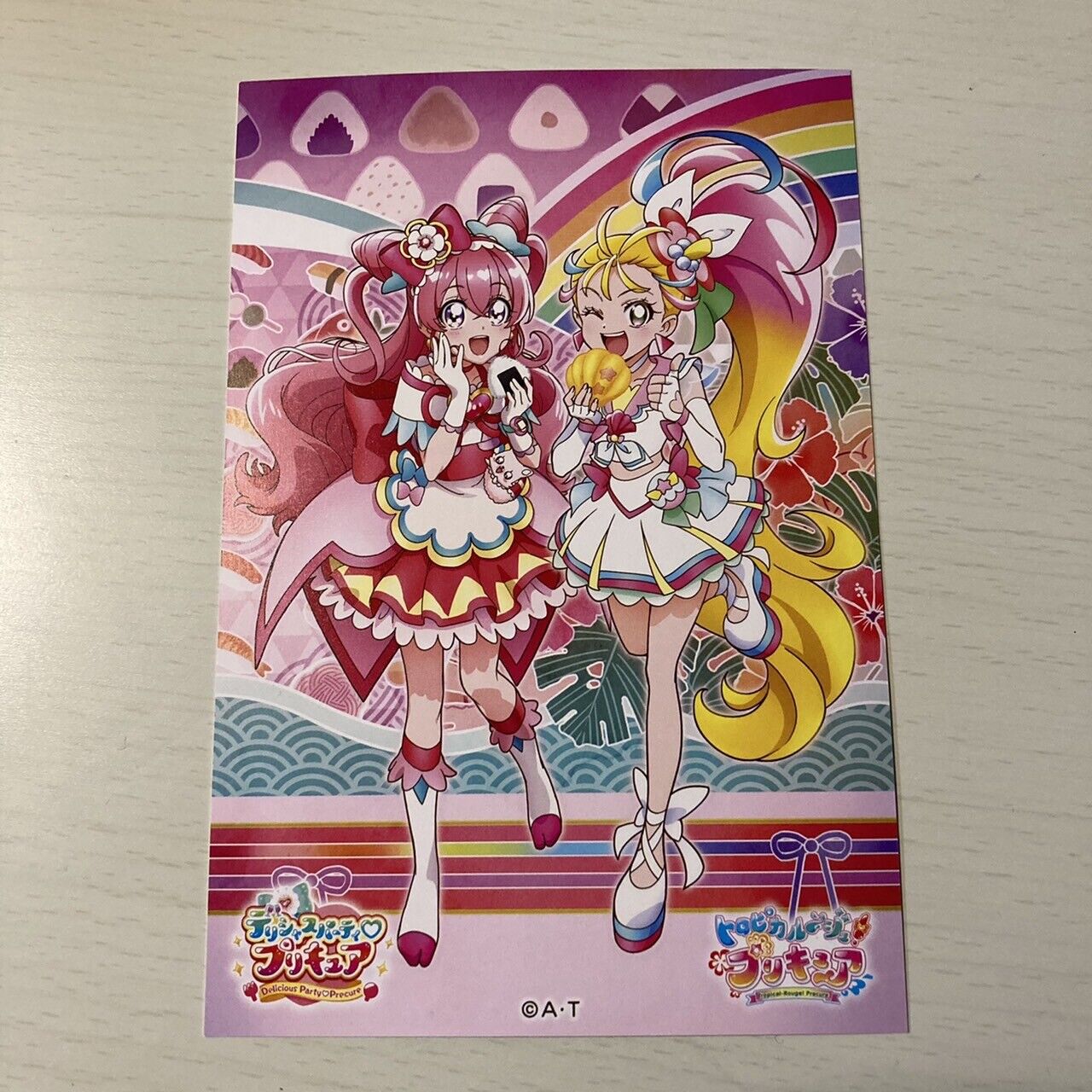 Glitter force Delicious Party Precure Post Card Pretty Cure 2022 Not For Sale