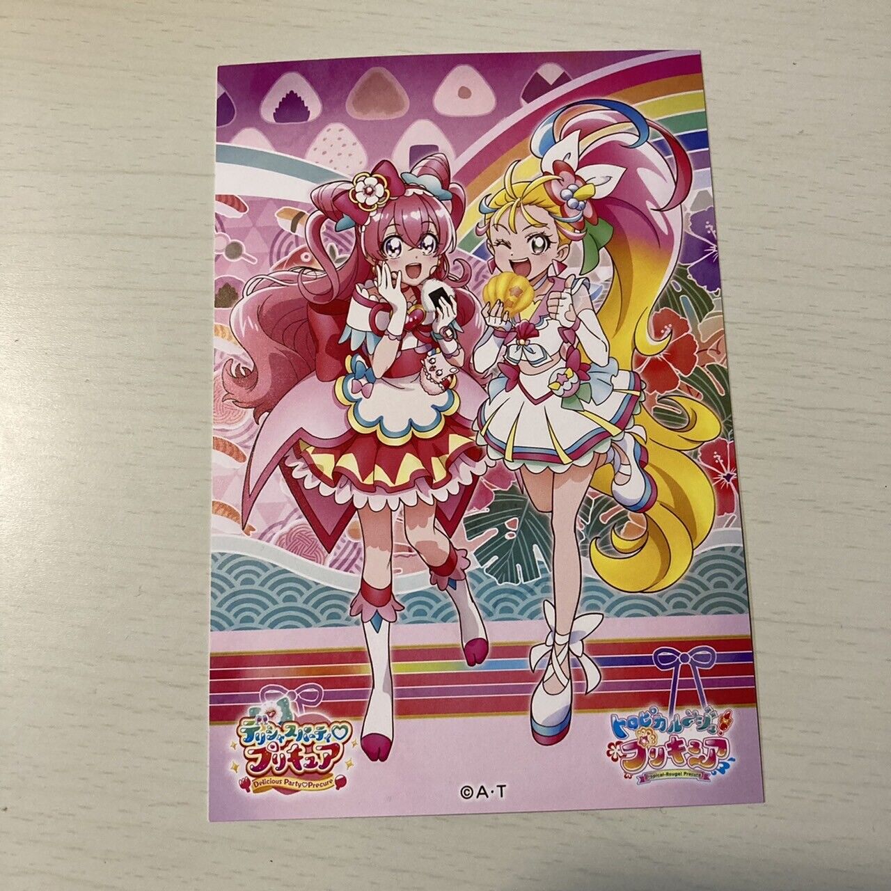 Glitter force Delicious Party Precure Post Card Pretty Cure 2022 Not For Sale