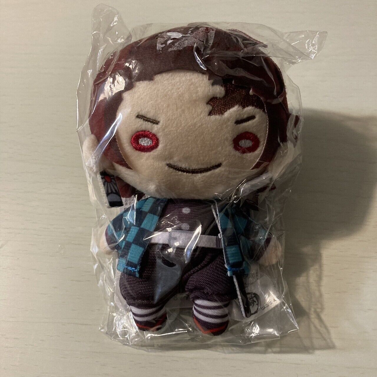 Demon slayer Tanjiro Kamado Mini Plush Doll Toy Nitotan! kimetsu no yaiba Japan