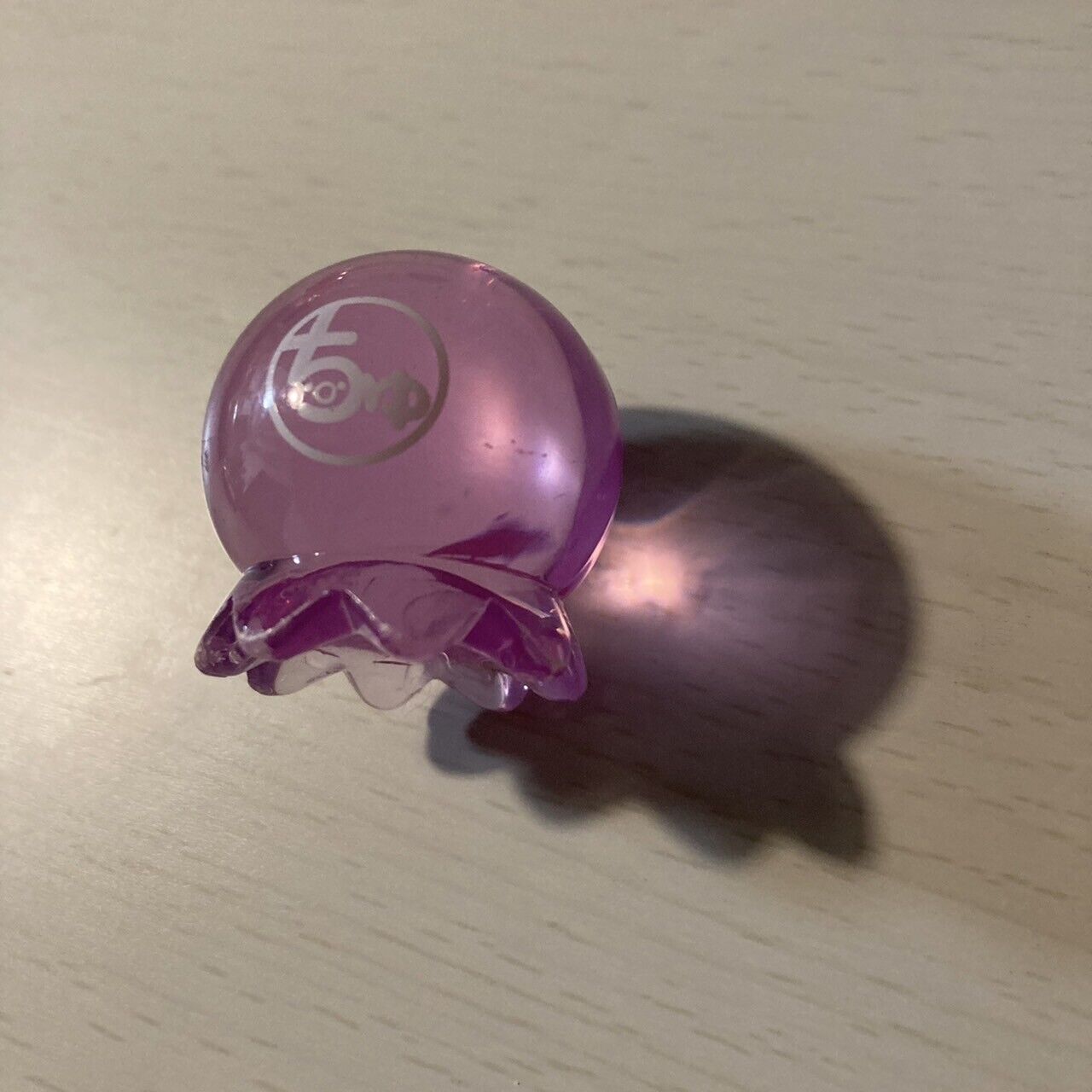 Takochu Octopus Mini Mascot Figure Toy Doll Crystal PINK