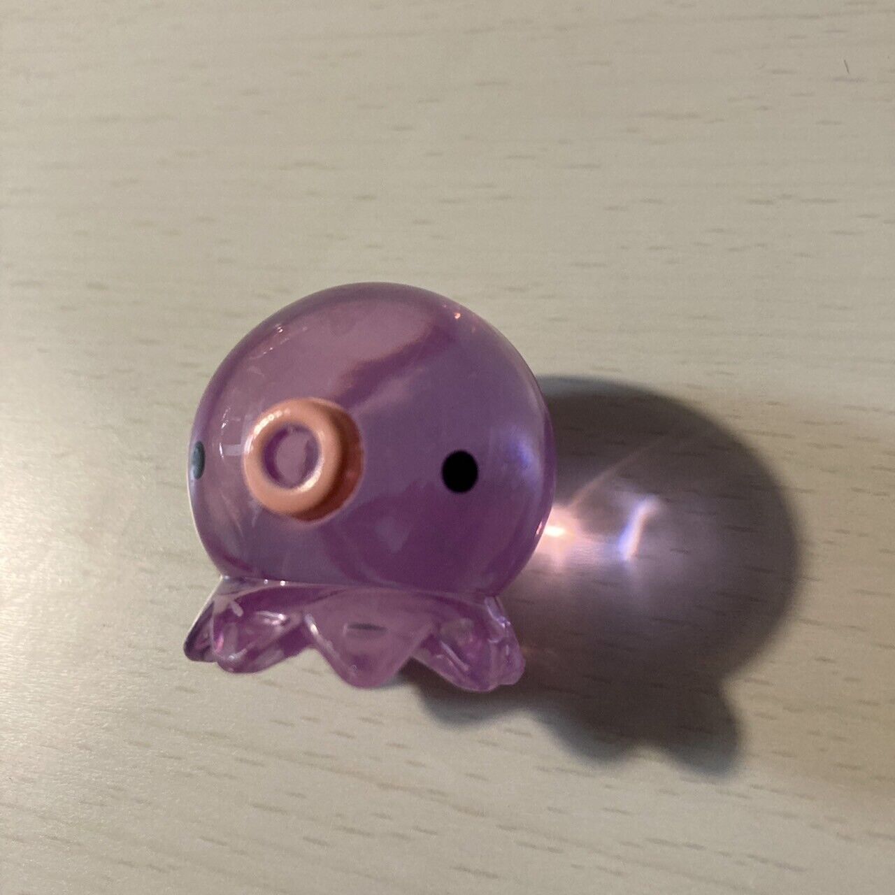 Takochu Octopus Mini Mascot Figure Toy Doll Crystal PINK