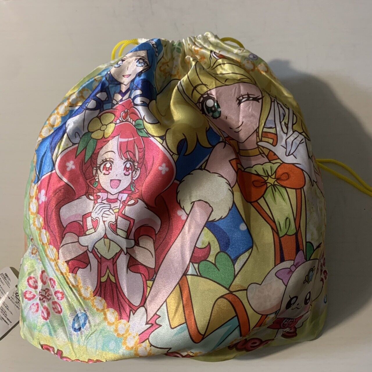 Glitter force Healin' Good Precure Cushion Girls Toy With Bag Pretty Cure 7.8"