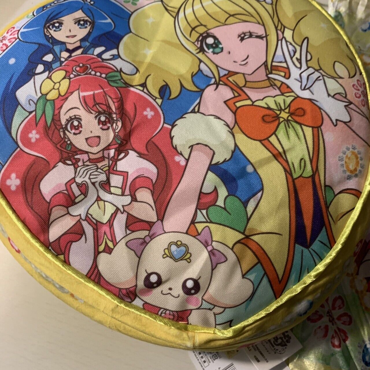 Glitter force Healin' Good Precure Cushion Girls Toy With Bag Pretty Cure 7.8"