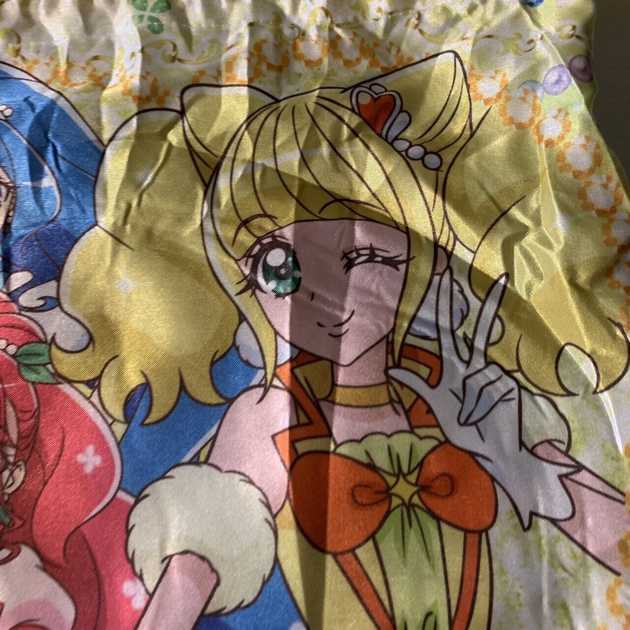 Glitter force Healin' Good Precure Cushion Girls Toy With Bag Pretty Cure 7.8"