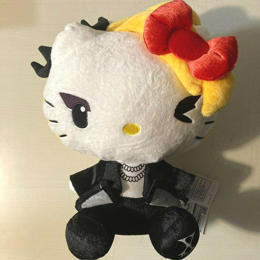 Sanrio X JAPAN YOSHIKI Yoshikitty BIG Plush Toy Doll Figure Hello Kitty RARE