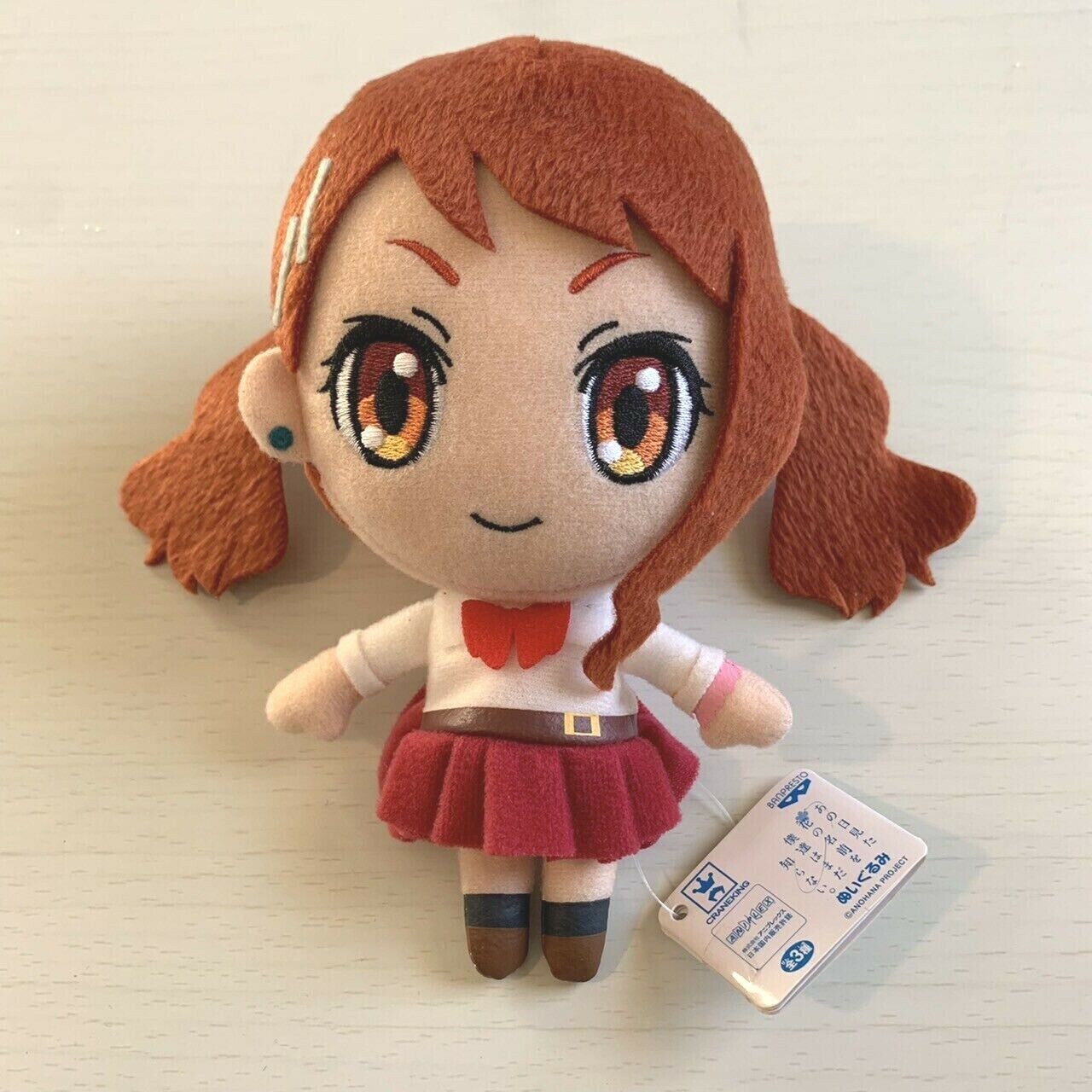 ANOHANA Naruko Anjo Plush Doll Toy Figure The Flower We Saw That Day BANPRESTO