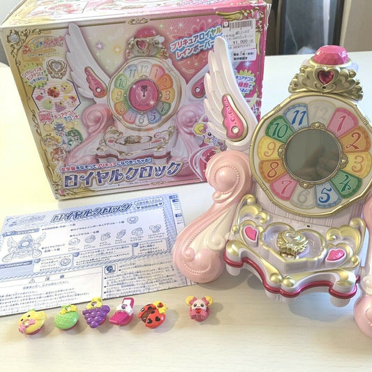 Glitter force Smile Precure Kawaii Girls Toy Royal clock Decor Set BOX Japan