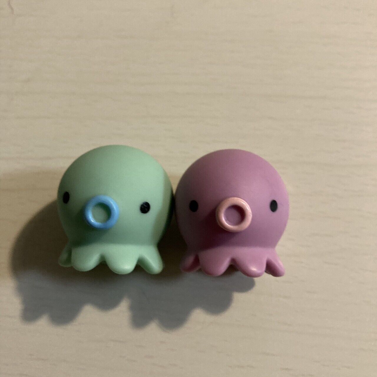 Takochu Octopus Mini Mascot Figure Toy Doll " Purple green " 2 Set