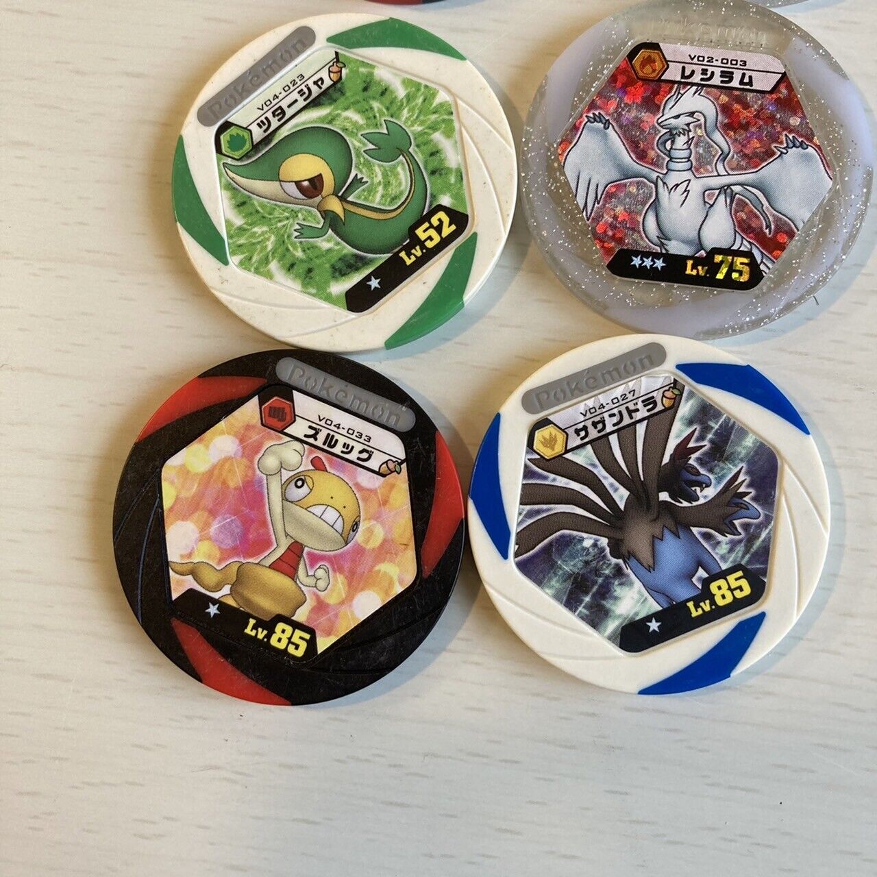 Pokemon Battrio Action Pack Medal Lot of 12 Takara Tomy Japan Pokémon