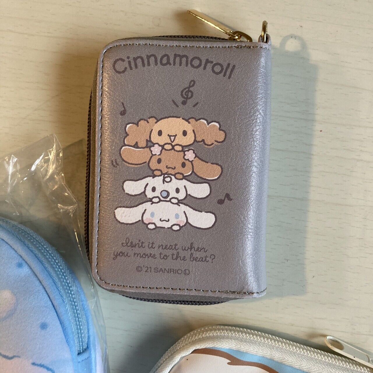 Sanrio Cinnamoroll Mini Pouch Coin Purse Card case 3 Set Anime Character Japan