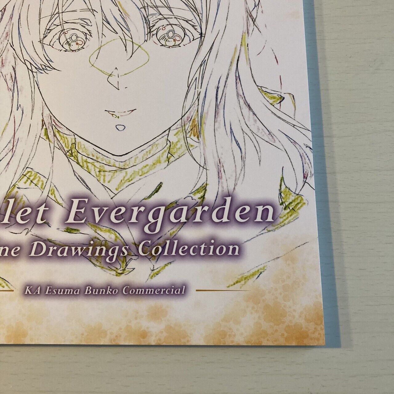 VIOLET EVERGARDEN Art Book Line Drawings collection anime kyoto animation