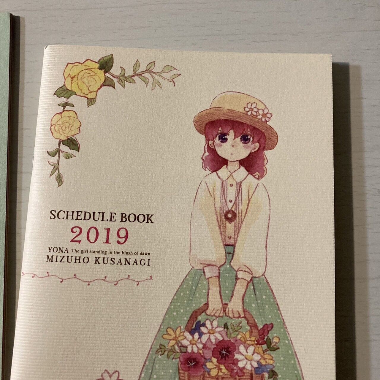 Yona of the Dawn Akatsuki no Yona Schedule Planner Book 2019 & 2018 Hana To Yume