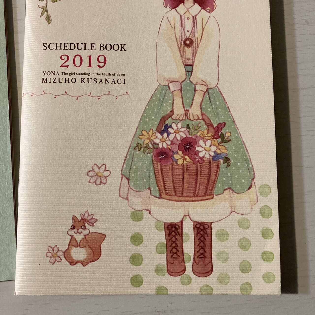 Yona of the Dawn Akatsuki no Yona Schedule Planner Book 2019 & 2018 Hana To Yume