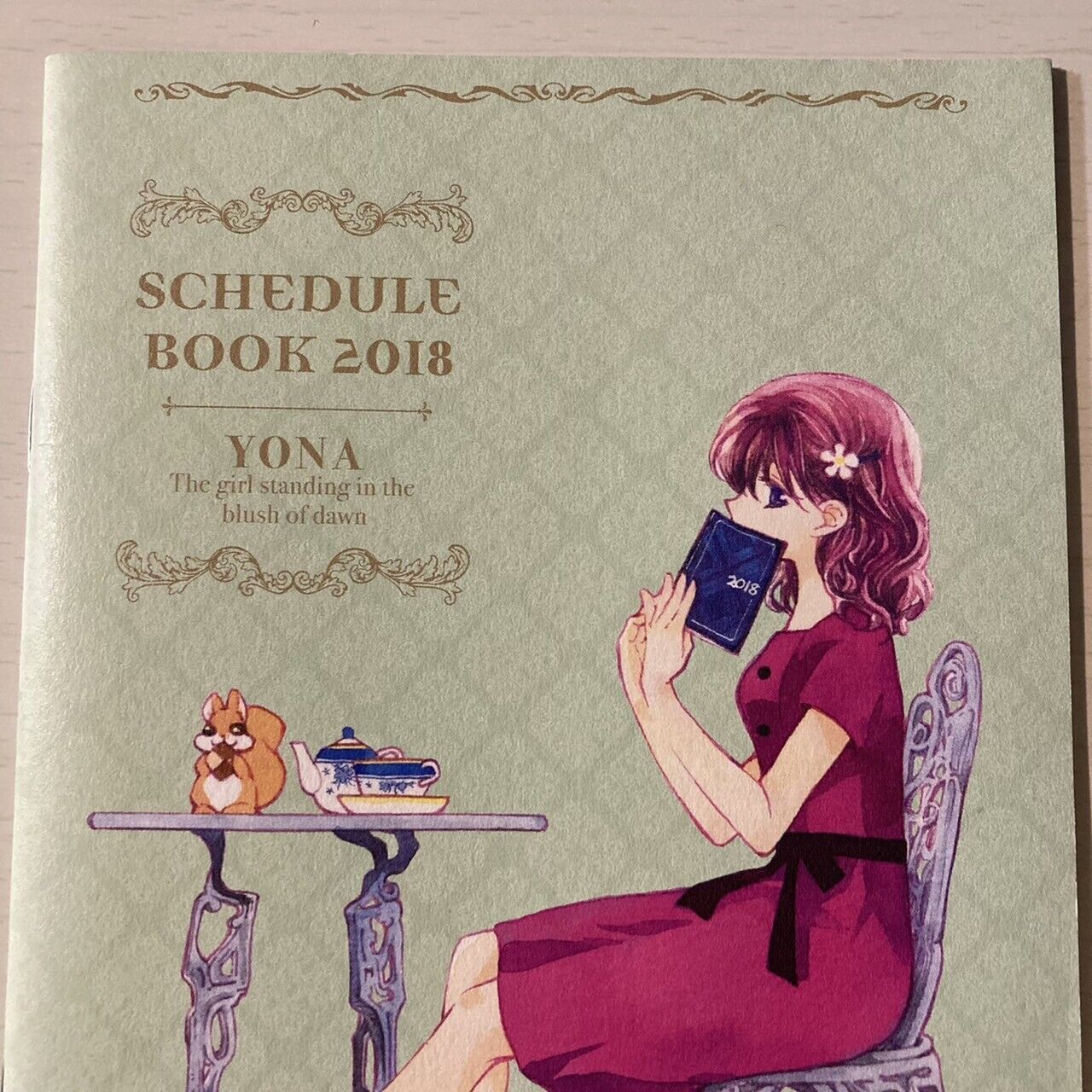 Yona of the Dawn Akatsuki no Yona Schedule Planner Book 2019 & 2018 Hana To Yume