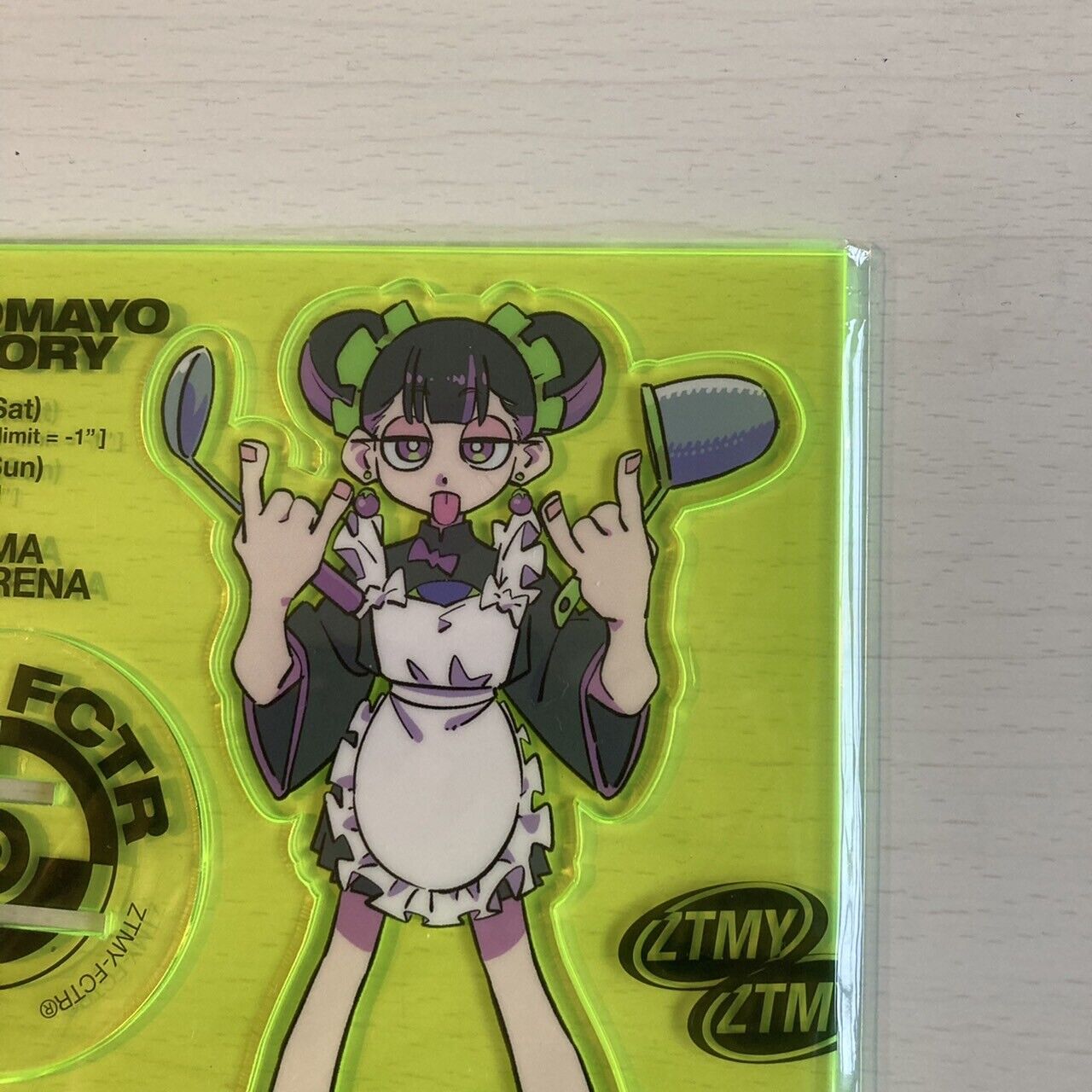 ZUTOMAYO Factory Limited Acrylic Stand Live Concert Merchandise Good 2022 April