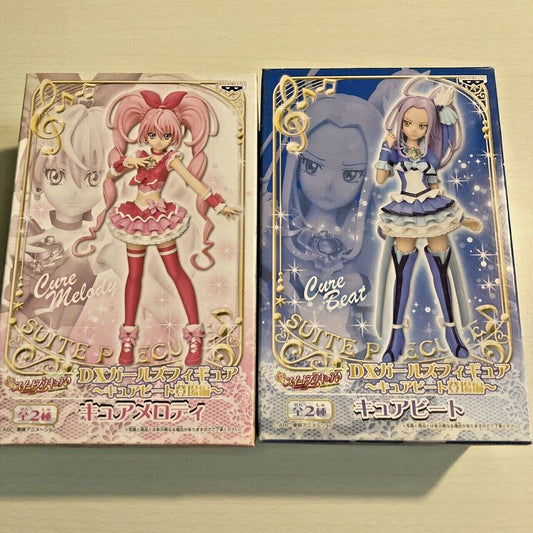 Glitter Force Sweet PreCure DX Girls Toy Figure Cure Melody Beat Set Pretty Cure