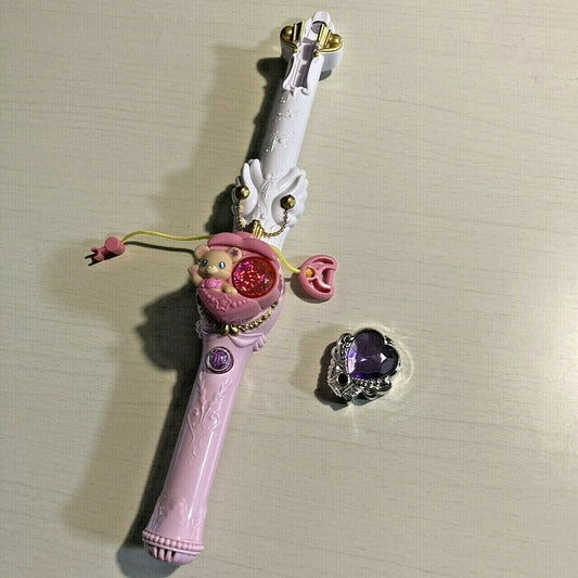 Glitter force Magic Maho Girls Precure Toy Wrinkle Stick Wand Stone Pretty Cure