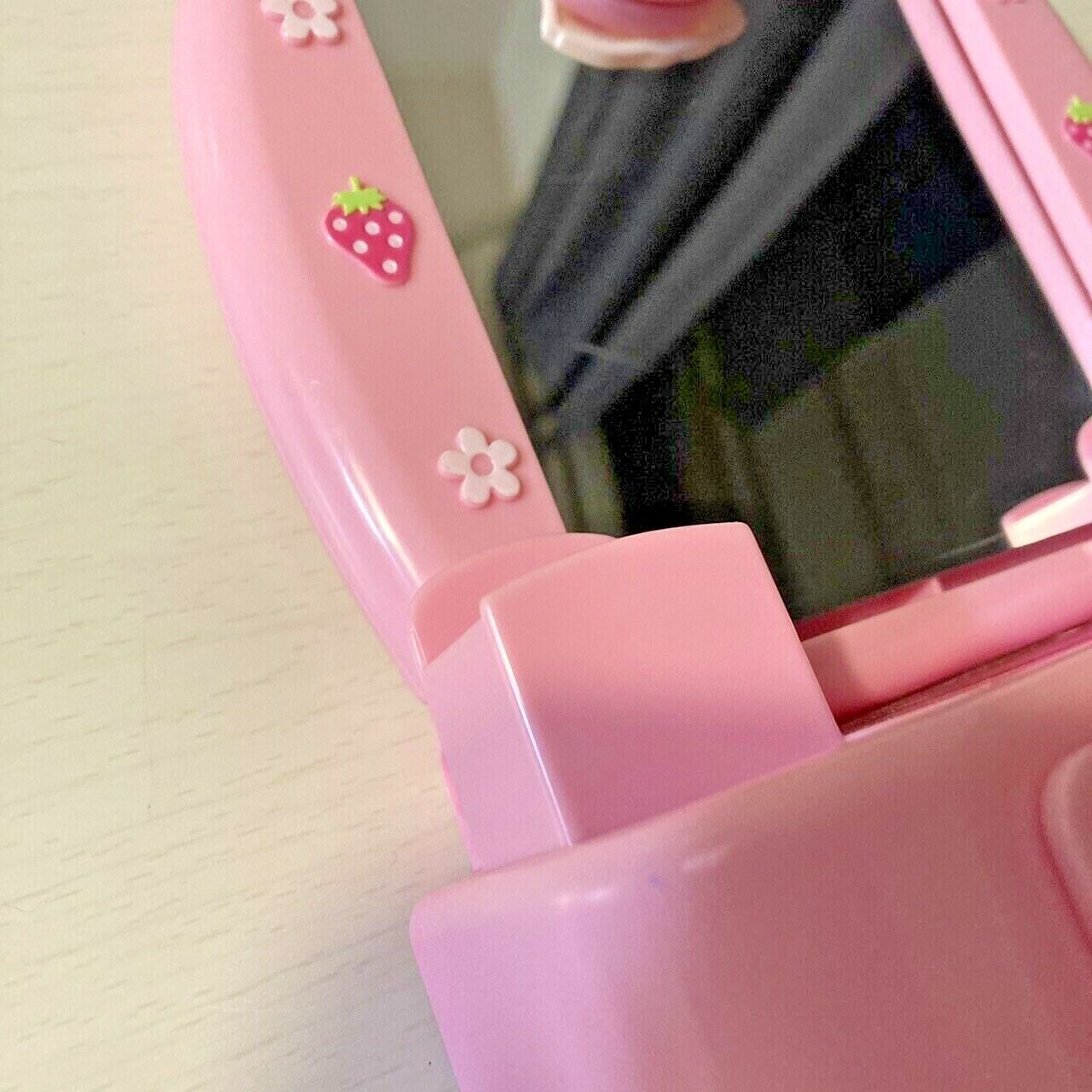 Sanrio Jewelpet Toy Dressing table Mini Ruby Vanity Dresser Sega Pink Cute Rare