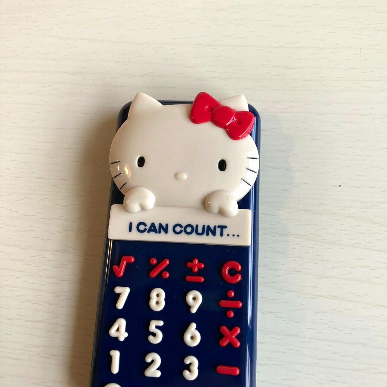 Hello Kitty Calculator Old-fashioned Retro Vintage Navy Sanrio Kawaii