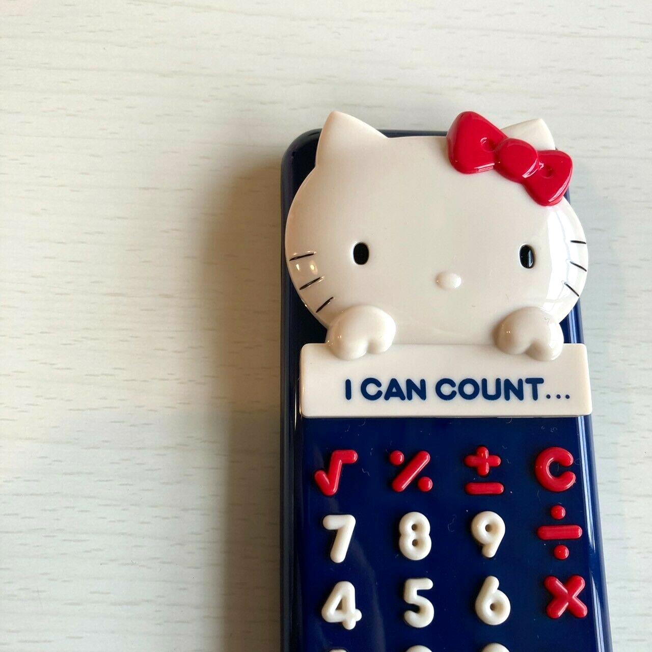 Hello Kitty Calculator Old-fashioned Retro Vintage Navy Sanrio Kawaii