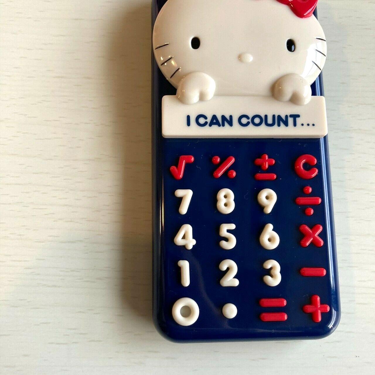 Hello Kitty Calculator Old-fashioned Retro Vintage Navy Sanrio Kawaii