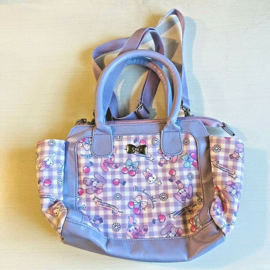 Sanrio Bonbon Ribbon Shoulder Bag Kids Purple Pink Limited RARE Kawaii Character