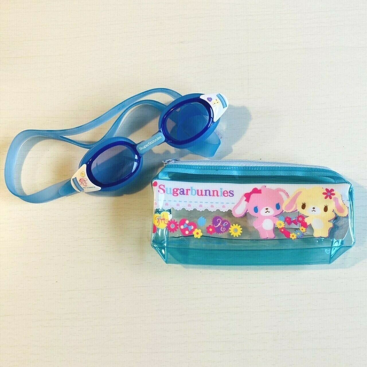 Sanrio Sugarbunnies Swimming Goggles Kids Case Sanrio Character Kawaii Rare