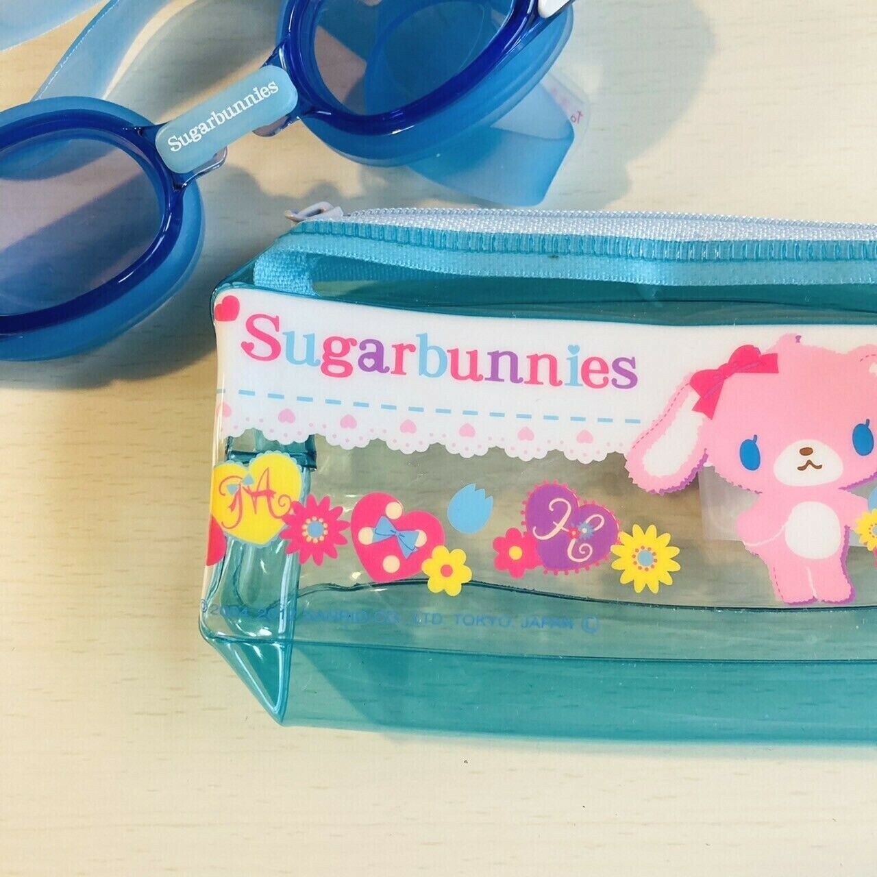 Sanrio Sugarbunnies Swimming Goggles Kids Case Sanrio Character Kawaii Rare