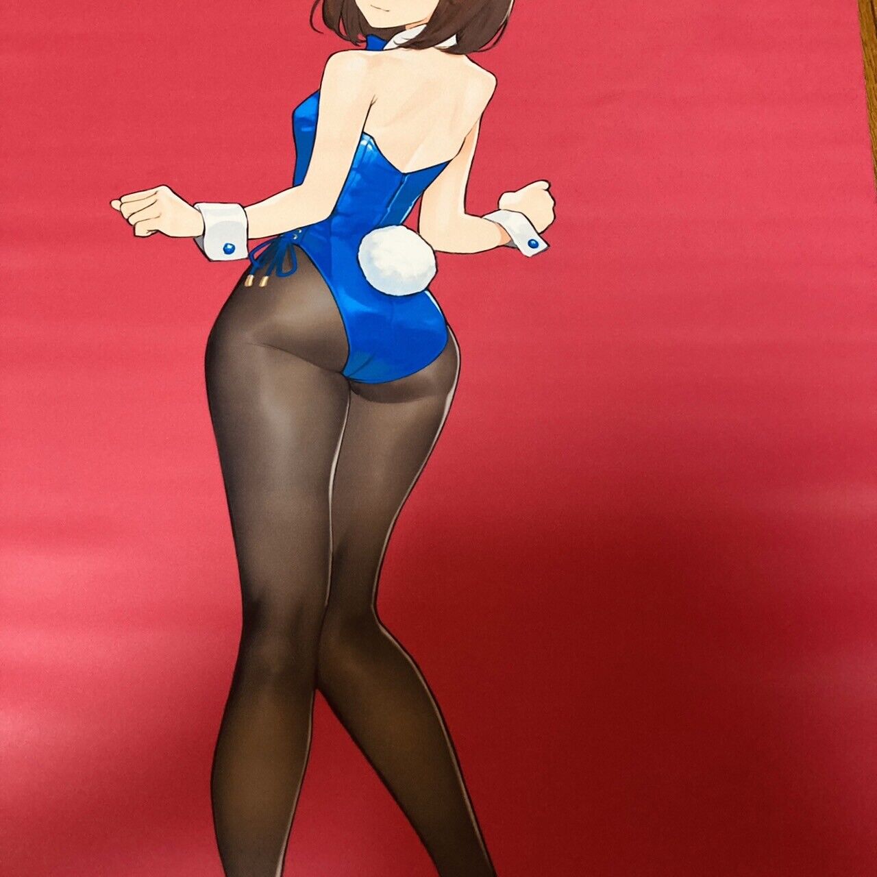 Miru Tights Ren Aikawa Bunny Tapestry B2 Black Yomu Tights Comic Market96  Anime