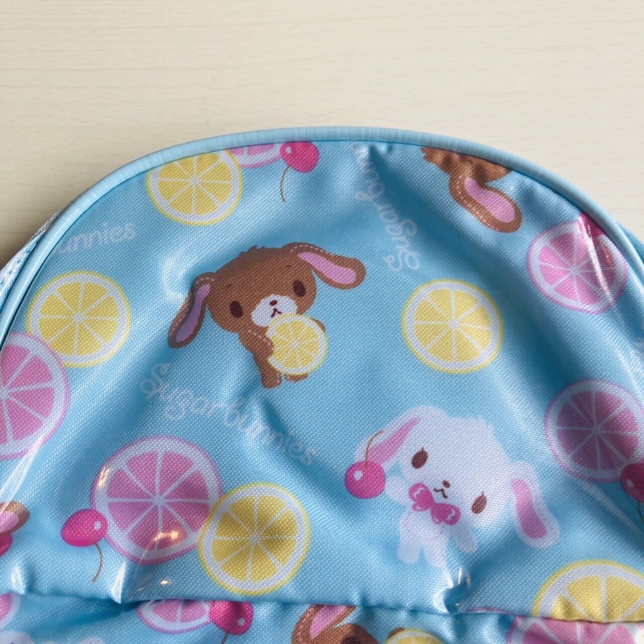 Sanrio Sugar Bunnies Pouch Makeup Bag Cosmetic Bag Character Light Blue Kawaii