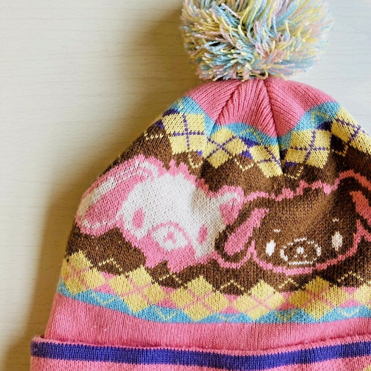 Sanrio Sugar Bunnies Knit Hat Cap Small Kids Clothing Limited Character Kawaii