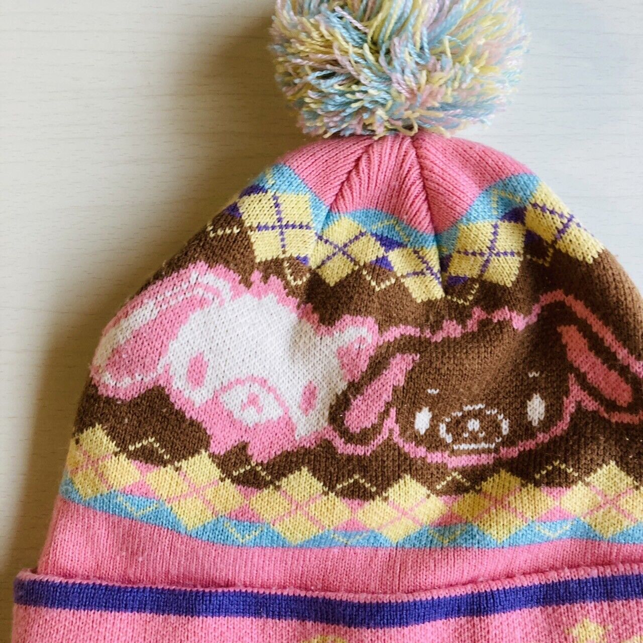 Sanrio Sugar Bunnies Knit Hat Cap Small Kids Clothing Limited Character Kawaii